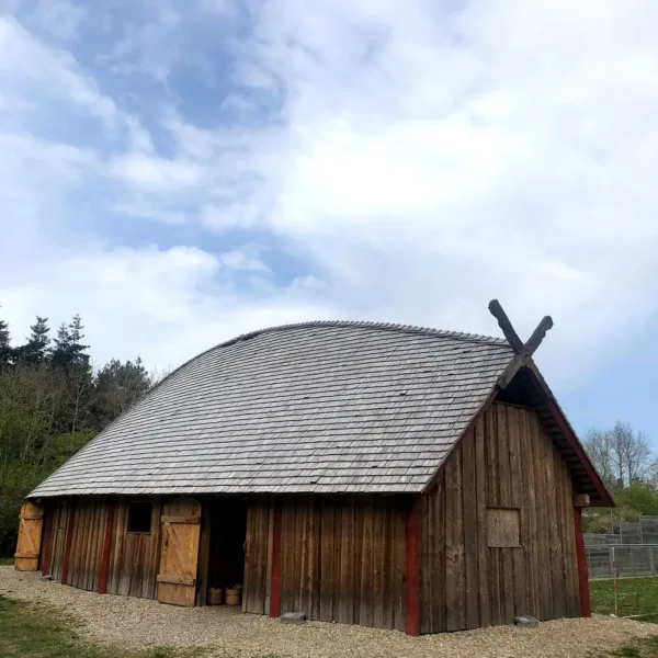Full size replica of a Viking age house