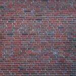 A brick wall, covering the whole picture